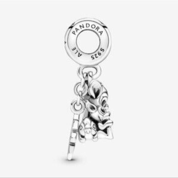 Authentic Pandora Disney Bambi & Thumper Dangle Charm - Picture 3 of 5